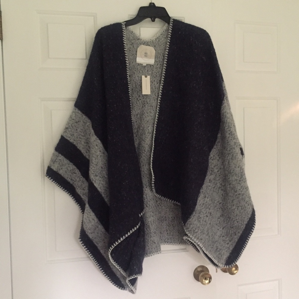 NEW Anthropologie Hei Hei Poncho - New With Tags